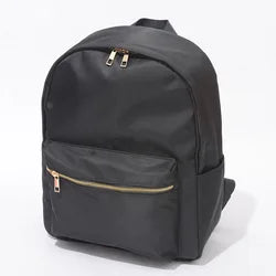 11 Color Large Capacity Custom Travel Storage Bag Boy Girls Cute School Student Bag Candy Color Black Waterproof Nylon Backpack