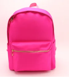 Custom All Over Print Personalized Waterproof Nylon Gold Metal Zipper School Backpack Women's Travel Pumpkin Halloween Backpack