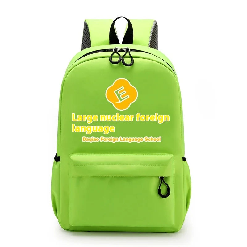Wholesale Custom Kids Student Backpacks Teenagers School Bags Waterproof Durable Fashion Design Printed Logo Promotional Travel