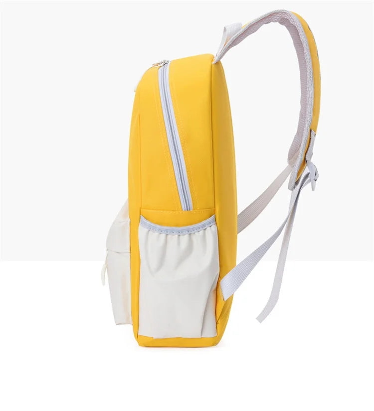 Custom Logo School Backpack Unisex Colorful School Bags for Students and Kids Wholesale
