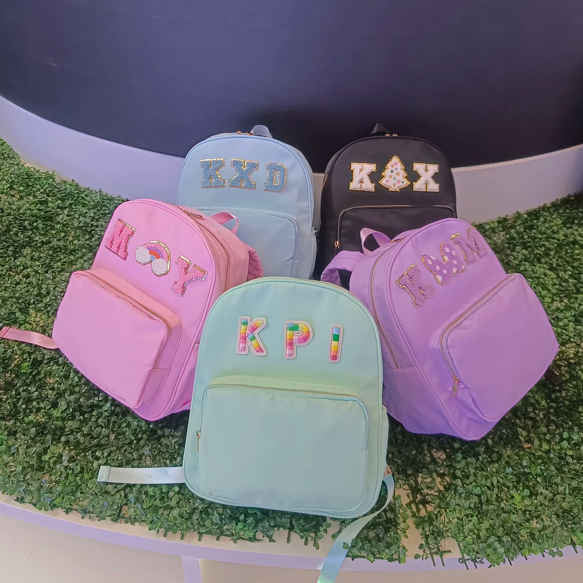 Custom SIze Travel Rucksack Water Resistance Nylon Kids Backpack Bag School Bag Zipper Sport Casual Backpack for Teenager