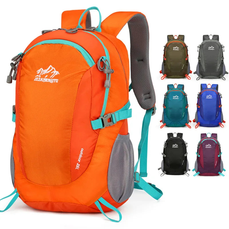 Custom logo Casual Travel Ultralight Foldable Backpacks for Climbing Bag Outdoor Waterproof Sports Large Capacity Backpack