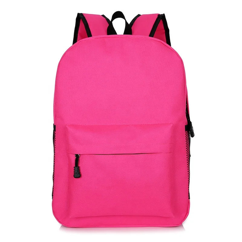 2024 Hot Sale Wholesale Custom Logo Colored New Fashion Durable Children School Children Casual Lightweight Backpack