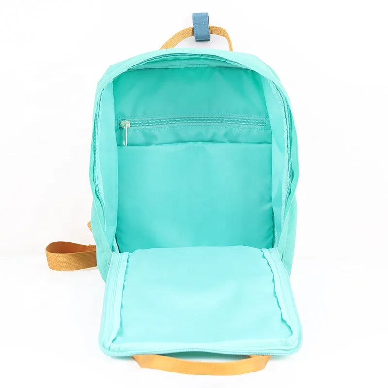 CHANGRONG Custom 12L Travel Backpack for Boys and Girls Fashionable Waterproof School Bag with Zipper Closure