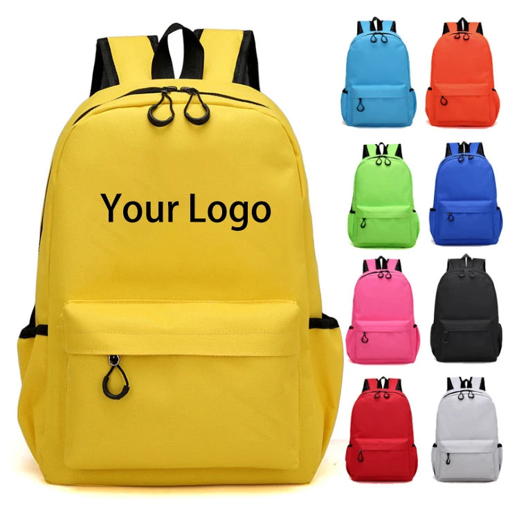 Custom School Bag Student Backpack Waterproof School Bags Girls Bookbags Casual Book Bag School Backpack for Kids