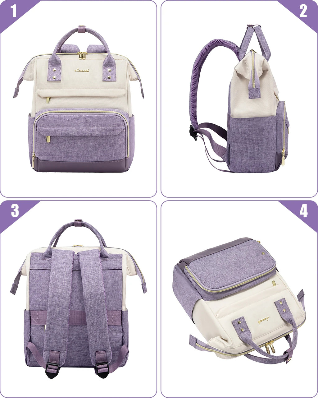 LOVEVOOK 13 14 Inch Stylish Women Cute Backpack Oem Customized Wholesale Smart Kid Backpack School Bags Teenager Backpack 2024