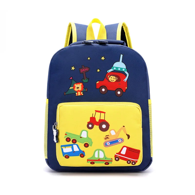 Kids Cartoon School Bags Custom Children's Bookbags Print Latest Fashion for Teen Girl Nylon Day Backpack 1pc/poly Bag + Carton
