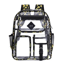 Custom Student Kids Backpack Pvc Transparent Waterproof Bag for Women Fashion Gril Jelly Backpack