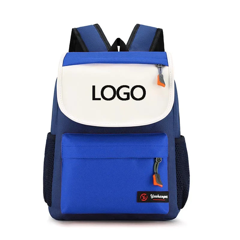 2024 Unisex Custom School Bag Hot-Selling Children's Schoolbag Custom Printed Logo Polyester Lining Kindergarten Female Students