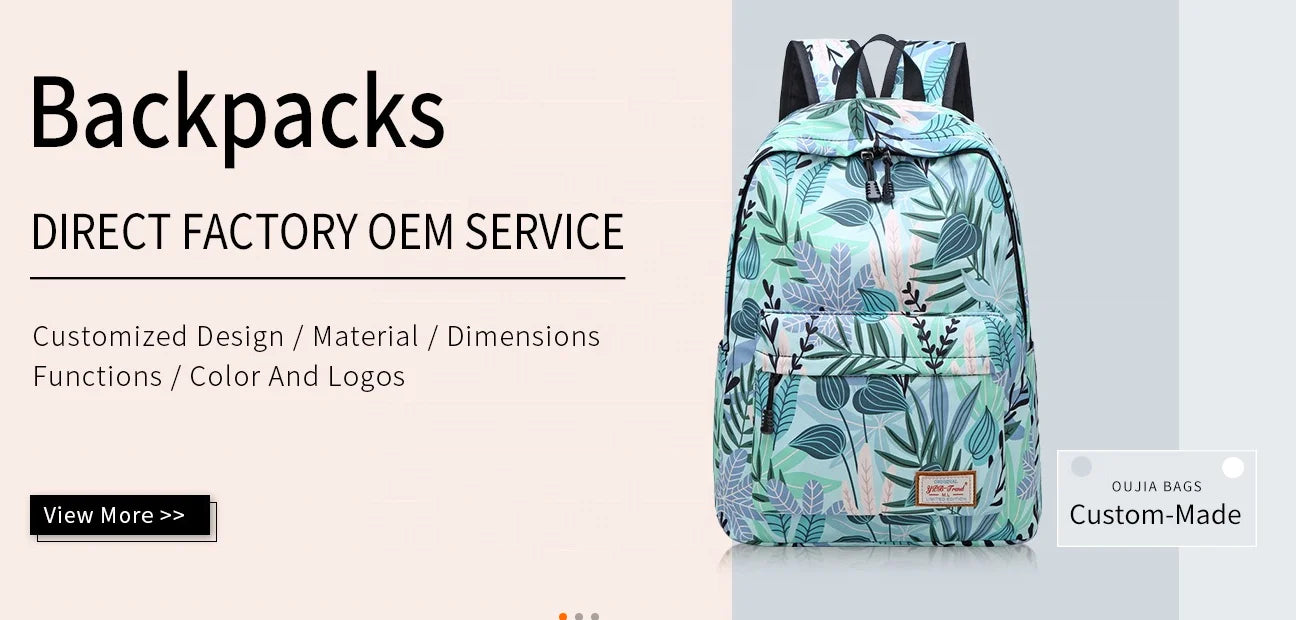 Custom Print Student Backpack Blank Sublimation Children Kids Custom Backpack With Logo