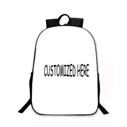 Custom Print Student Backpack Blank Sublimation Children Kids Custom Backpack With Logo