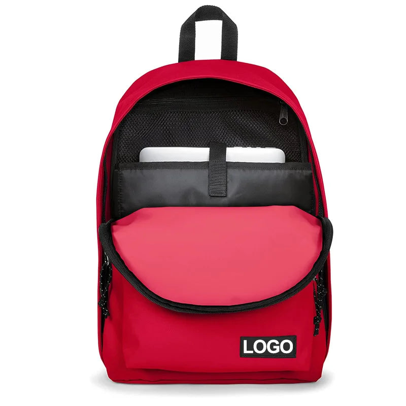 Custom Logo 15.6 Inch Notebook Fit Old School Style Student Backpack Casual Daypack with Waterproof Feature for School Travel