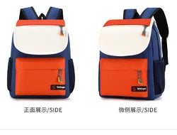 2024 Unisex Custom School Bag Hot-Selling Children's Schoolbag Custom Printed Logo Polyester Lining Kindergarten Female Students