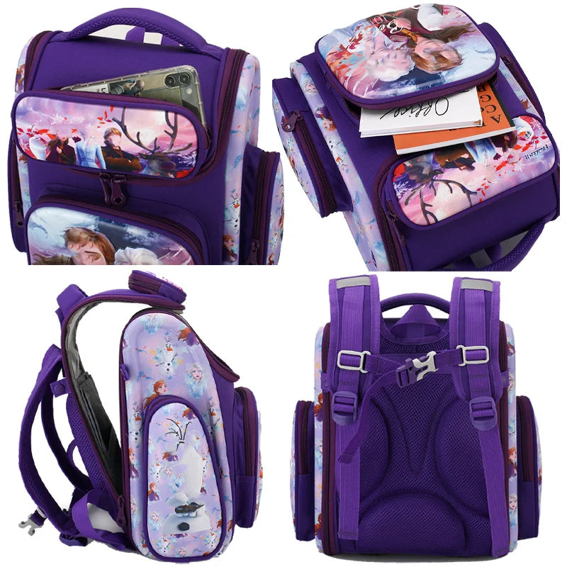 2024 Top Quality Fashion Custom Breathable Spine Protection Kindergarten School Bags for Kids Cool Cartoon Printing Backpack