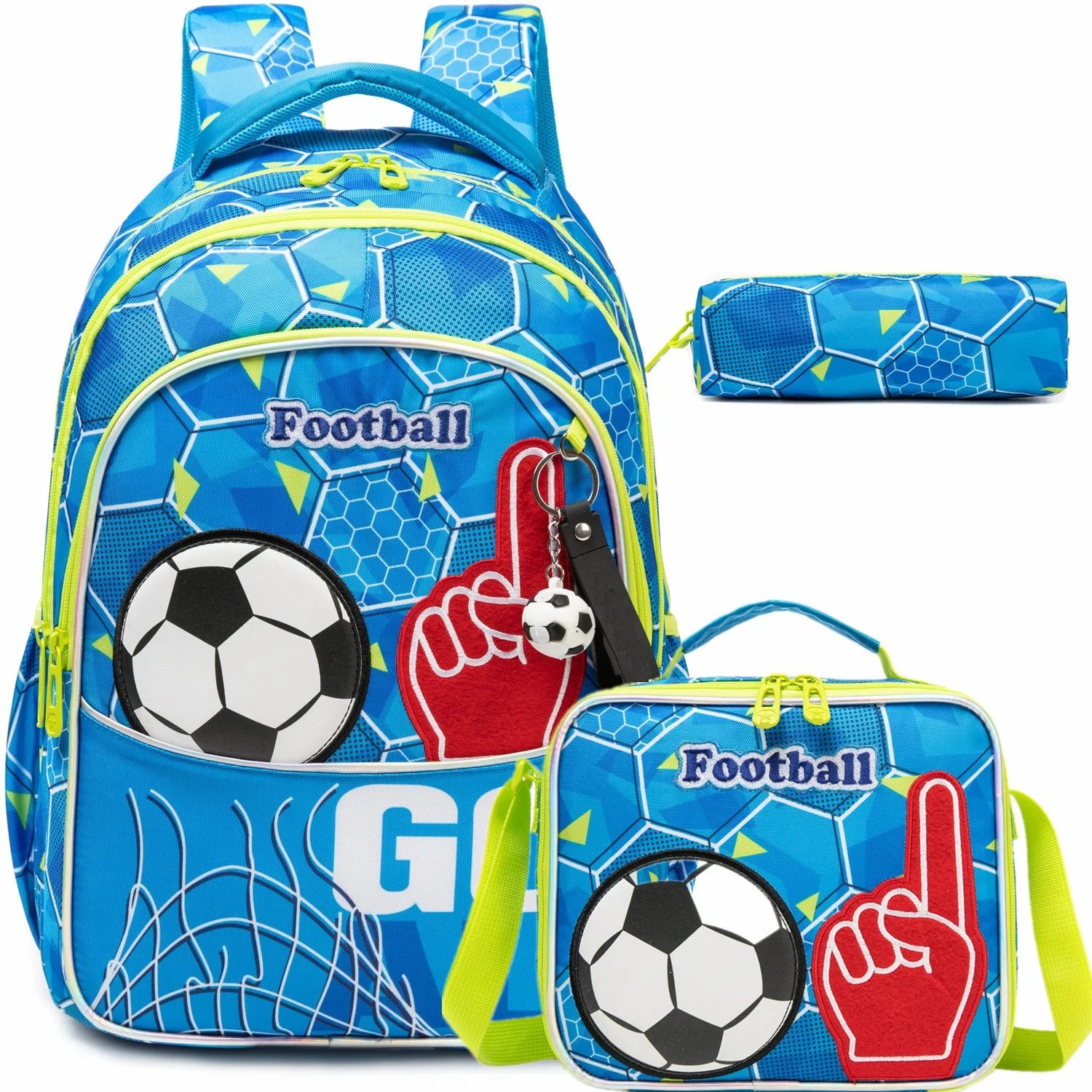 Custom Student Backpack Waterproof Schoolbag Set with Insulated Lunch Bag Casual School Book Bag Other Backpack for Kids