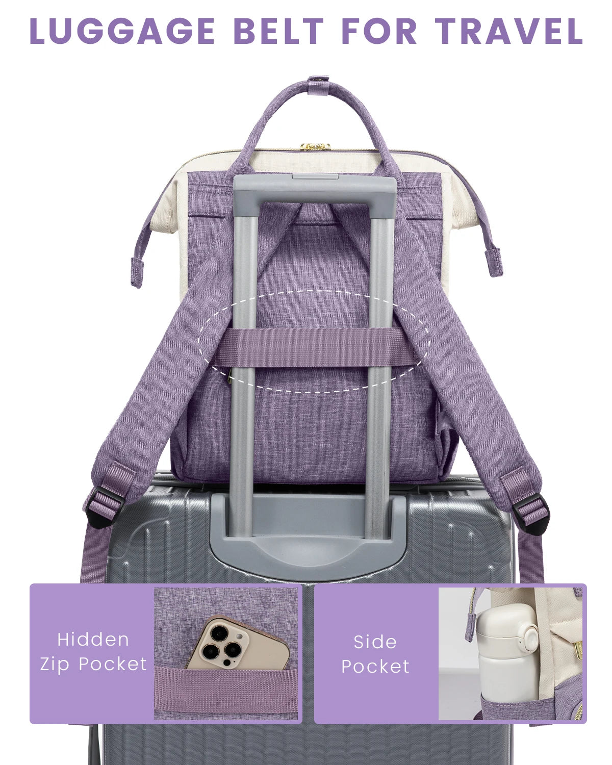 LOVEVOOK 13 14 Inch Stylish Women Cute Backpack Oem Customized Wholesale Smart Kid Backpack School Bags Teenager Backpack 2024