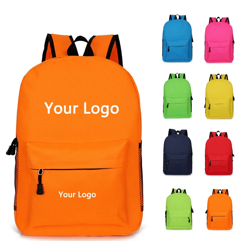 Custom School Bag Student Backpack Waterproof School Bags Girls Bookbags Casual Book Bag School Backpack for Kids