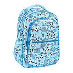 Boys School Supplies Back to School Backpack High Quality School Bag With Low Price Customized Logo Footble Kids Backpack