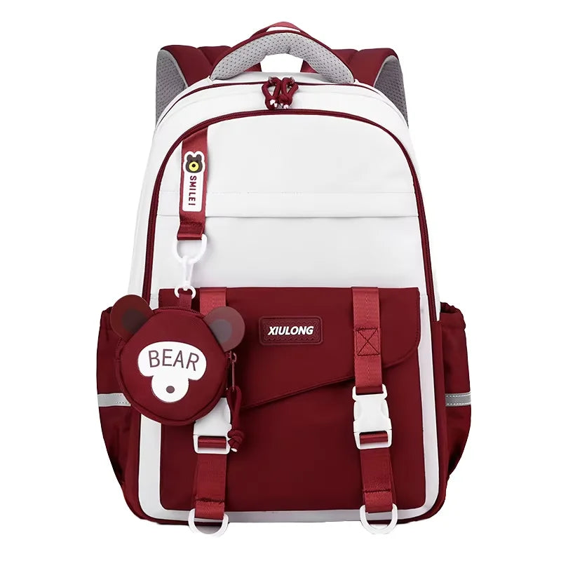 Custom Casual Sports Travel Children Kids Waterproof School Backpacks School Bags Student Backpack for Girl