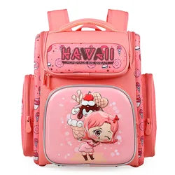 2024 Top Quality Fashion Custom Breathable Spine Protection Kindergarten School Bags for Kids Cool Cartoon Printing Backpack