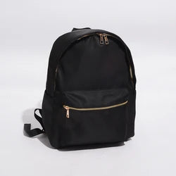Custom All Over Print Personalized Waterproof Nylon Gold Metal Zipper School Backpack Women's Travel Pumpkin Halloween Backpack