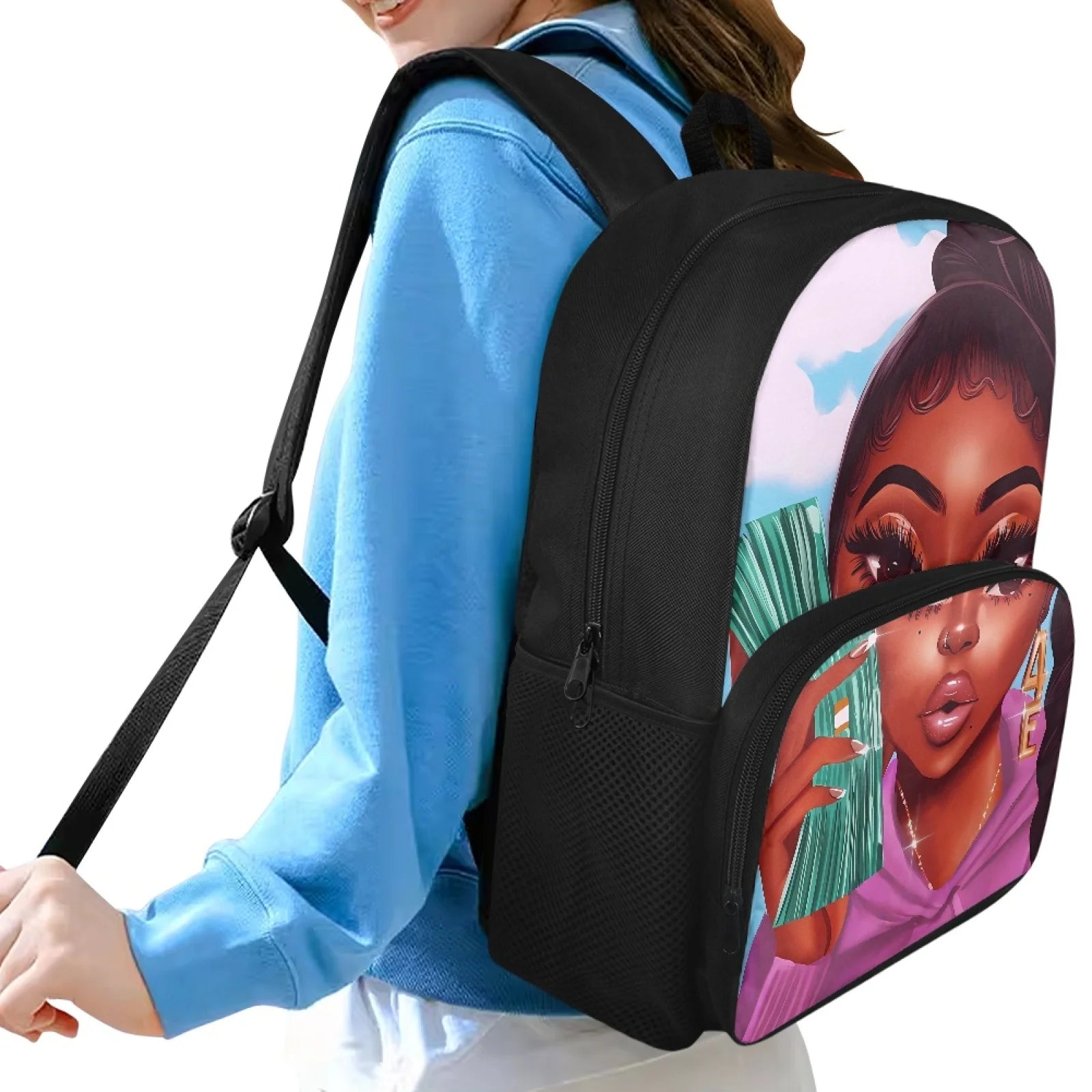 African Arts Printed Kids School Backpack Custom Print for Boys Girls Bookbag School Bag Preschool Kindergarten Toddler Backpack