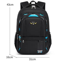 2025 Wholesale Custom Logo School Bags Junior High School Backpack Spine Protection Waterproof Kids Backpack for Boys and Girls