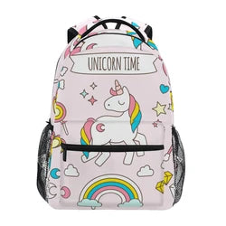 New Arrival Wholesales Customized Unicorn Designer Kids Book Bag School Travel Backpack Bag for Student