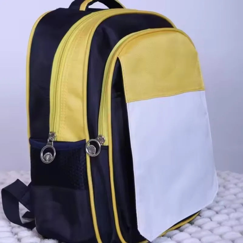 2PC/Lot Big Size Custom Sublimation Blanks School Bags Children School Backpacks Kids Book Bag