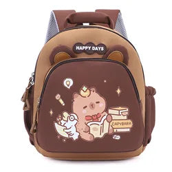 2025 Hot Sale New Design Fashion Cute Capybara Monster Custom Children Bag Cartoon Kids School Backpack