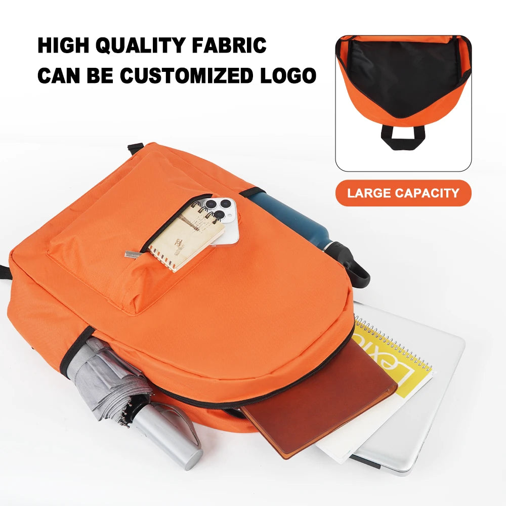 2024 Custom Logo Casual School Book Bag Gifts Waterproof School Bags Girls Bookbags Schoolbag Backpack for Kids Backpack