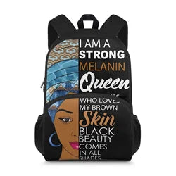 African Arts Printed Kids School Backpack Custom Print for Boys Girls Bookbag School Bag Preschool Kindergarten Toddler Backpack