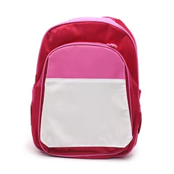 Colorful New Style Personalized Custom Sublimation Blank Kids School Bags Backpacks