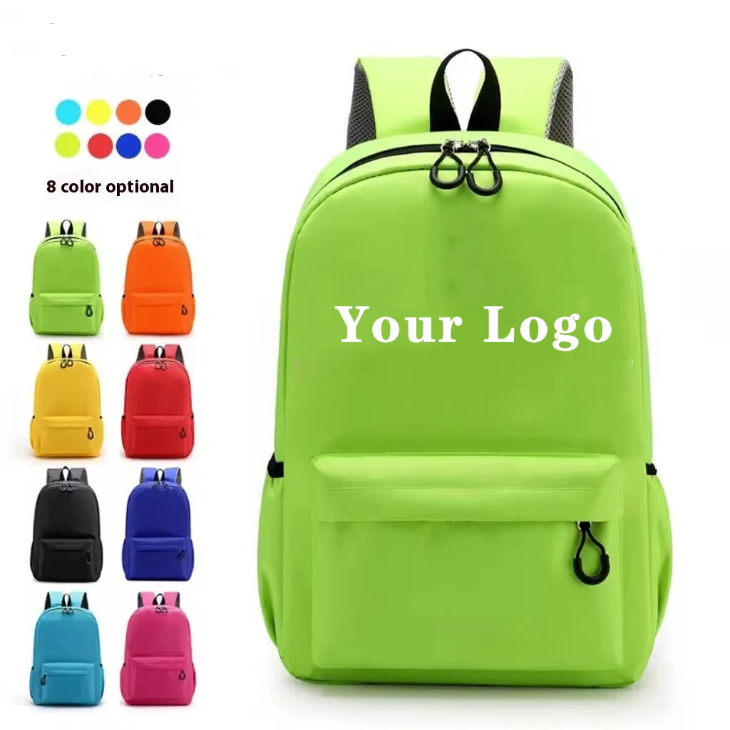 Wholesale Custom Kids Student Backpacks Teenagers School Bags Waterproof Durable Fashion Design Printed Logo Promotional Travel