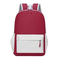 Custom Logo School Backpack Unisex Colorful School Bags for Students and Kids Wholesale