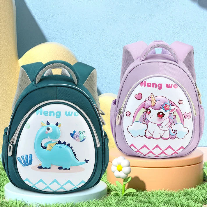 2025 New kindergarten waterproof backpack ultra-light children primary Schoolbag cute cartoon custom Logo Child Kid School Bag