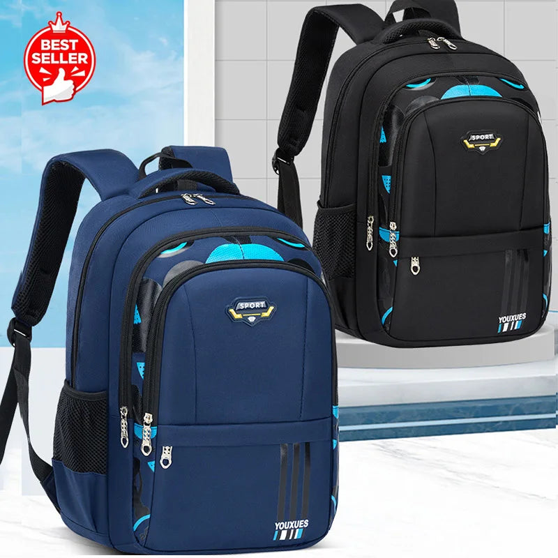 2025 Wholesale Custom Logo School Bags Junior High School Backpack Spine Protection Waterproof Kids Backpack for Boys and Girls