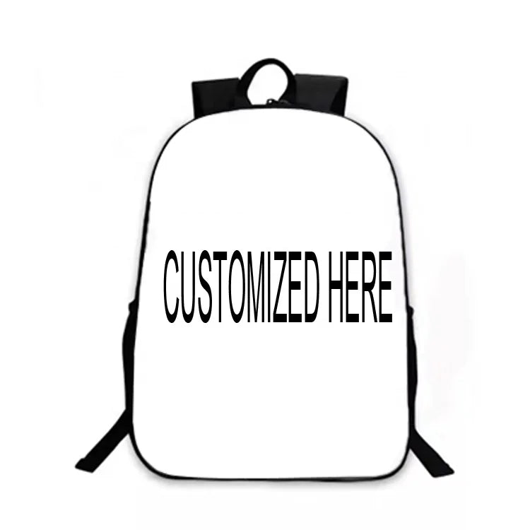 Custom Print Student Backpack Blank Sublimation Children Kids Custom Backpack With Logo