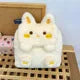 2025 New Design Girls' Cute Fluffy Small Cat Backpack Custom Child Kids Plush Dress Style Shoulder Bags Portable & Water-Proof