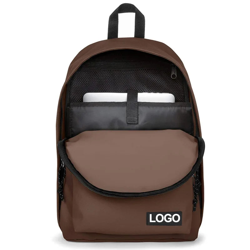 Custom Logo 15.6 Inch Notebook Fit Old School Style Student Backpack Casual Daypack with Waterproof Feature for School Travel