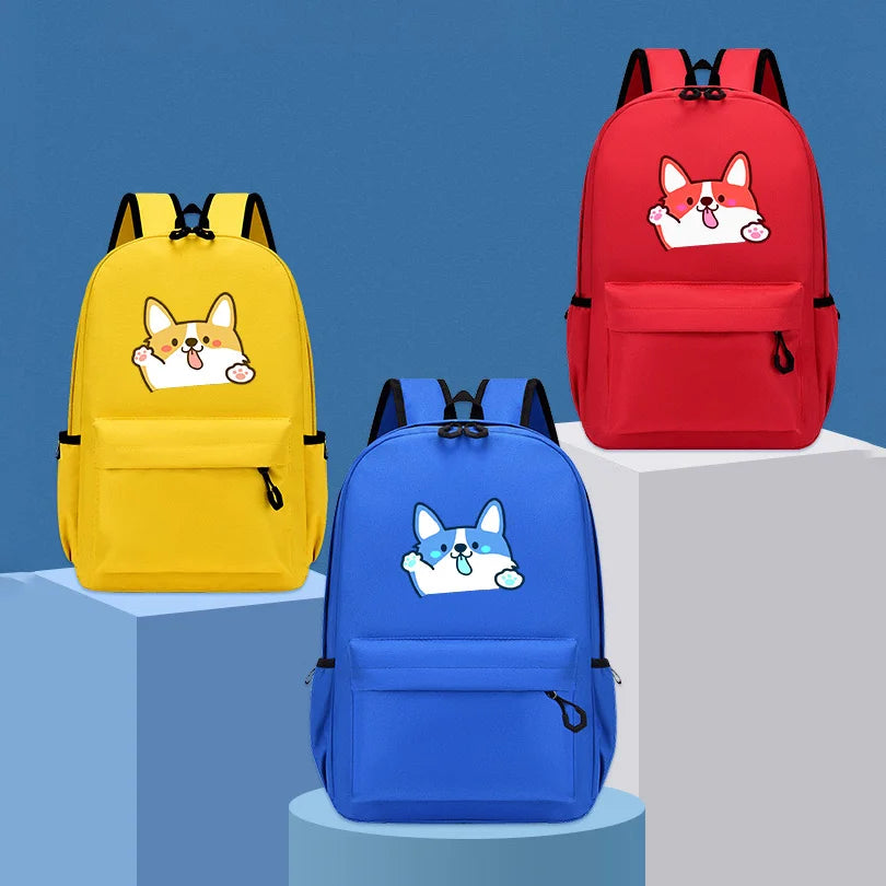 2024 New Wholesale Custom School Bag Backpack Waterproof School Bags Girls Bookbags Casual School Book Bag for Kids Backpack