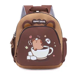 2025 Hot Sale New Design Fashion Cute Capybara Monster Custom Children Bag Cartoon Kids School Backpack