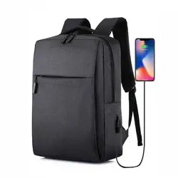 10PCS Can Custom logo Travel School Bags Wholesale Big Capacity Smart USB Laptop Bag Other Backpack for Men College Bag Mochila