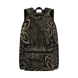 Custom Logo Print Polynesian Design Big Capacity Teenager Backpacks Bag Unisex School Backpack for College Students Boys Girls
