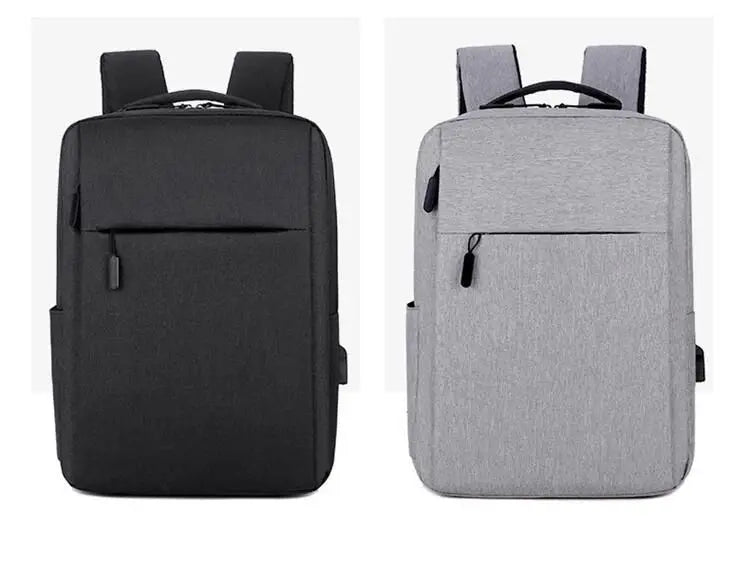 10PCS Can Custom logo Travel School Bags Wholesale Big Capacity Smart USB Laptop Bag Other Backpack for Men College Bag Mochila