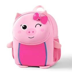 Custom Neoprene 3D Animal Waterproof Backpack for Kids Light Comfortable Kindergarten Schoolbag for Boys Girls