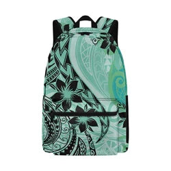 Custom Logo Print Polynesian Design Big Capacity Teenager Backpacks Bag Unisex School Backpack for College Students Boys Girls