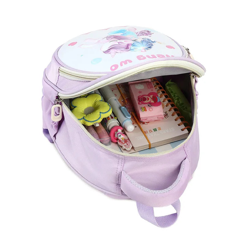 2025 New kindergarten waterproof backpack ultra-light children primary Schoolbag cute cartoon custom Logo Child Kid School Bag
