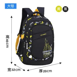Wholesale Unisex Customizable Kids Backpack Waterproof Polyester Travel Bag for Primary College Students Zipper Closure