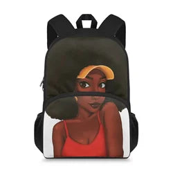 African Arts Printed Kids School Backpack Custom Print for Boys Girls Bookbag School Bag Preschool Kindergarten Toddler Backpack